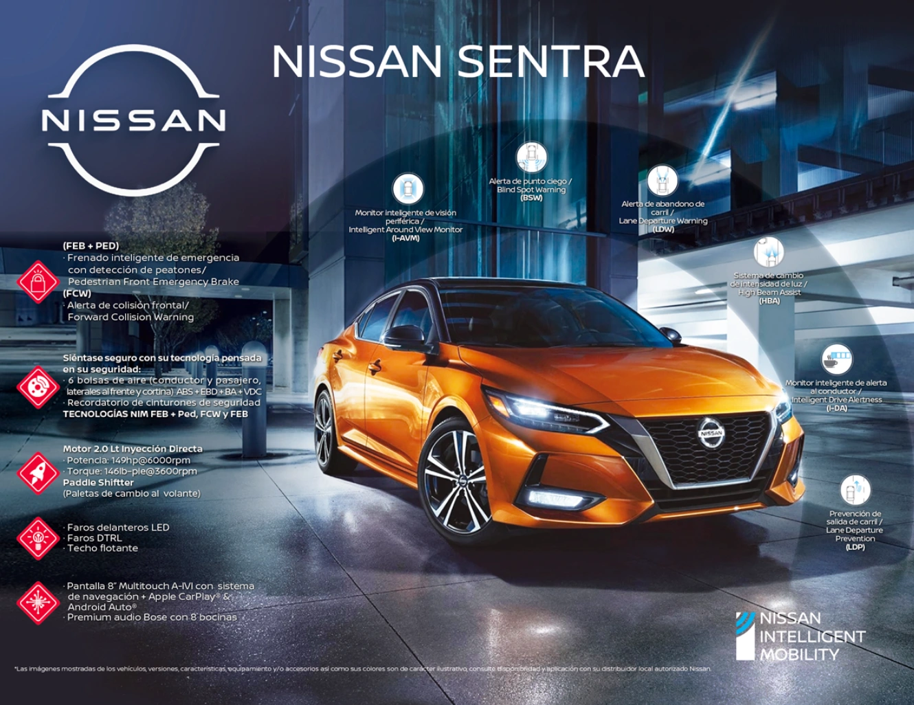 Diseño editorial Nissan Sentra